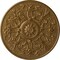 Ekena Millwork Versailles Ceiling Medallion (Fits Canopies up to 3 1/4"), Hand-Painted Pale Gold, 33"OD x 1 3/4"P CM33VEPAS - alternate 1